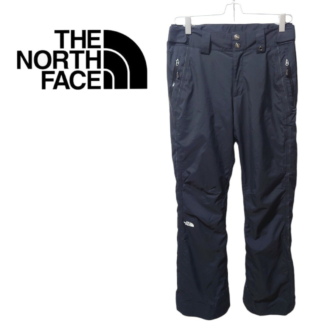 【THE NORTH FACE】HyVent スキースノボー パンツ S-241縁部分少しダメージ○実寸