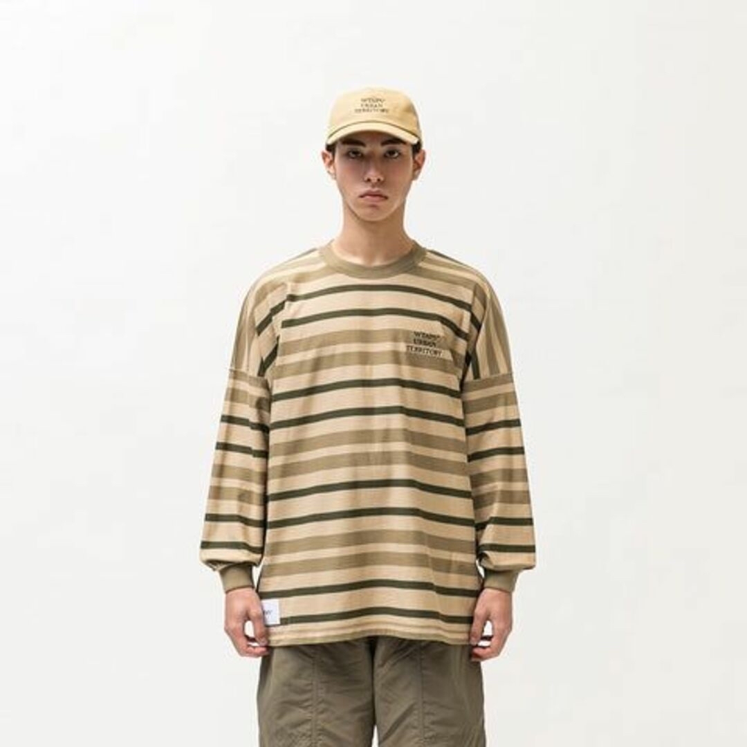 ご不明点はご質問くださいWTAPS JAM LS ダブルタップス　ロンT ボーダー