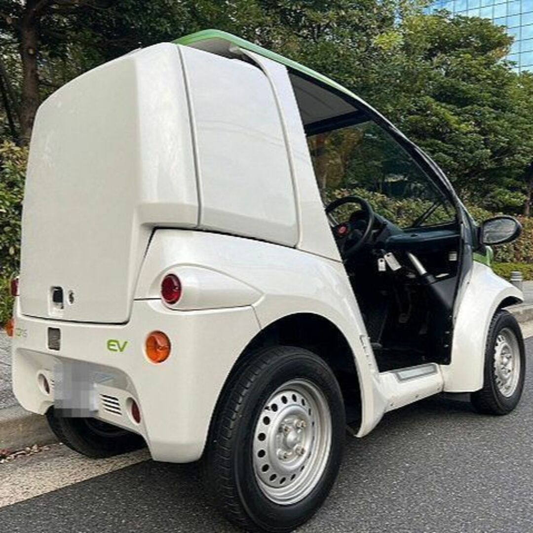 トヨタ(トヨタ)の超小型EVトヨタコムスB-COMデリバリー「走行3603km」キャンバスドア張替 自動車/バイクの自動車(車体)の商品写真