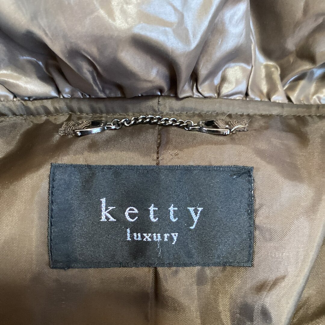 ketty(ケティ)の美品ケティの美形ダウンコート　サイズM、9号 ketty レディースのジャケット/アウター(ダウンコート)の商品写真