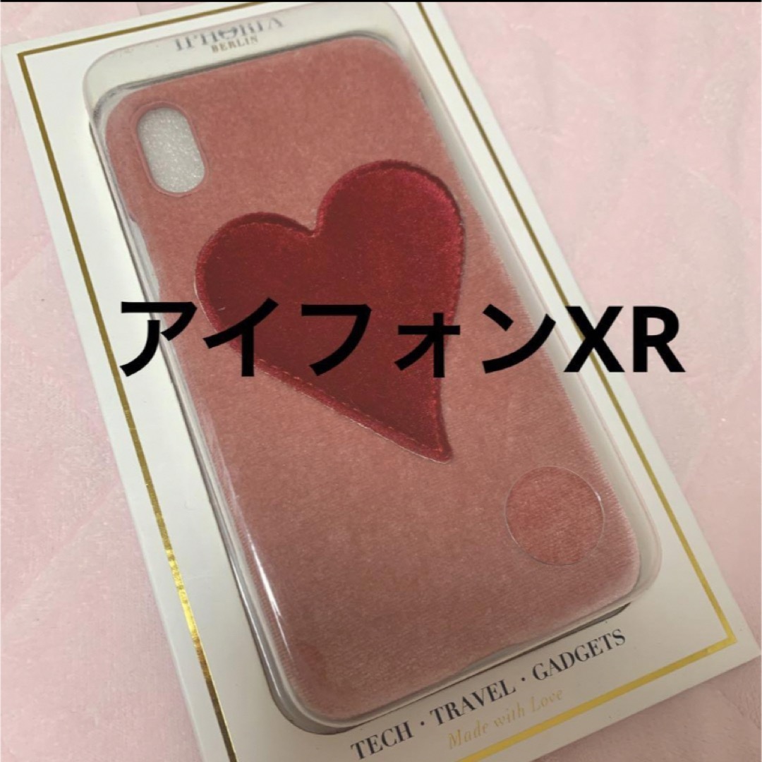 IPHORIA(アイフォリア)のアイフォン　スマホケース　XR ケース　iPhone ハート　アイフォリア スマホ/家電/カメラのスマホアクセサリー(iPhoneケース)の商品写真