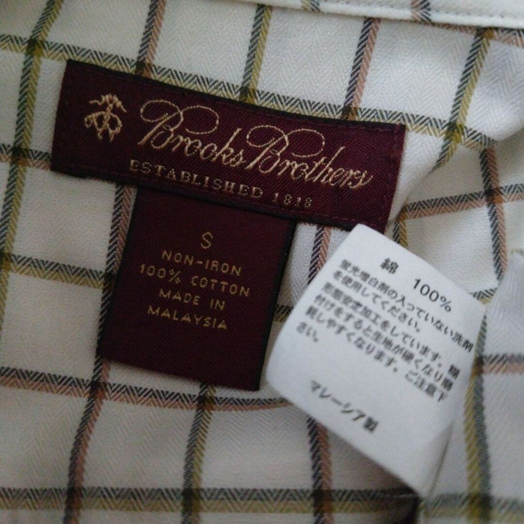 Brooks Brothers(ブルックスブラザース)のBrooks Brothers☆130㎝ コットンシャツ キッズ/ベビー/マタニティのキッズ服男の子用(90cm~)(ブラウス)の商品写真