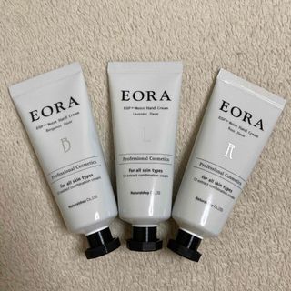 EORAハンドクリーム 3点セット+フットパック（ローズ）(ハンドクリーム)