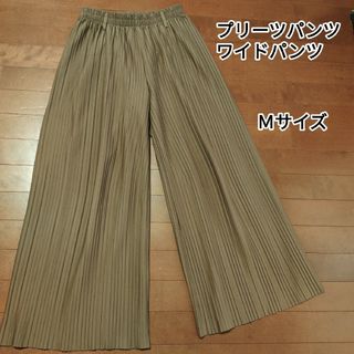 ブラミンク R W/CO TUCK SRT タックパンツ ベージュ 36毛78％綿22％裏地