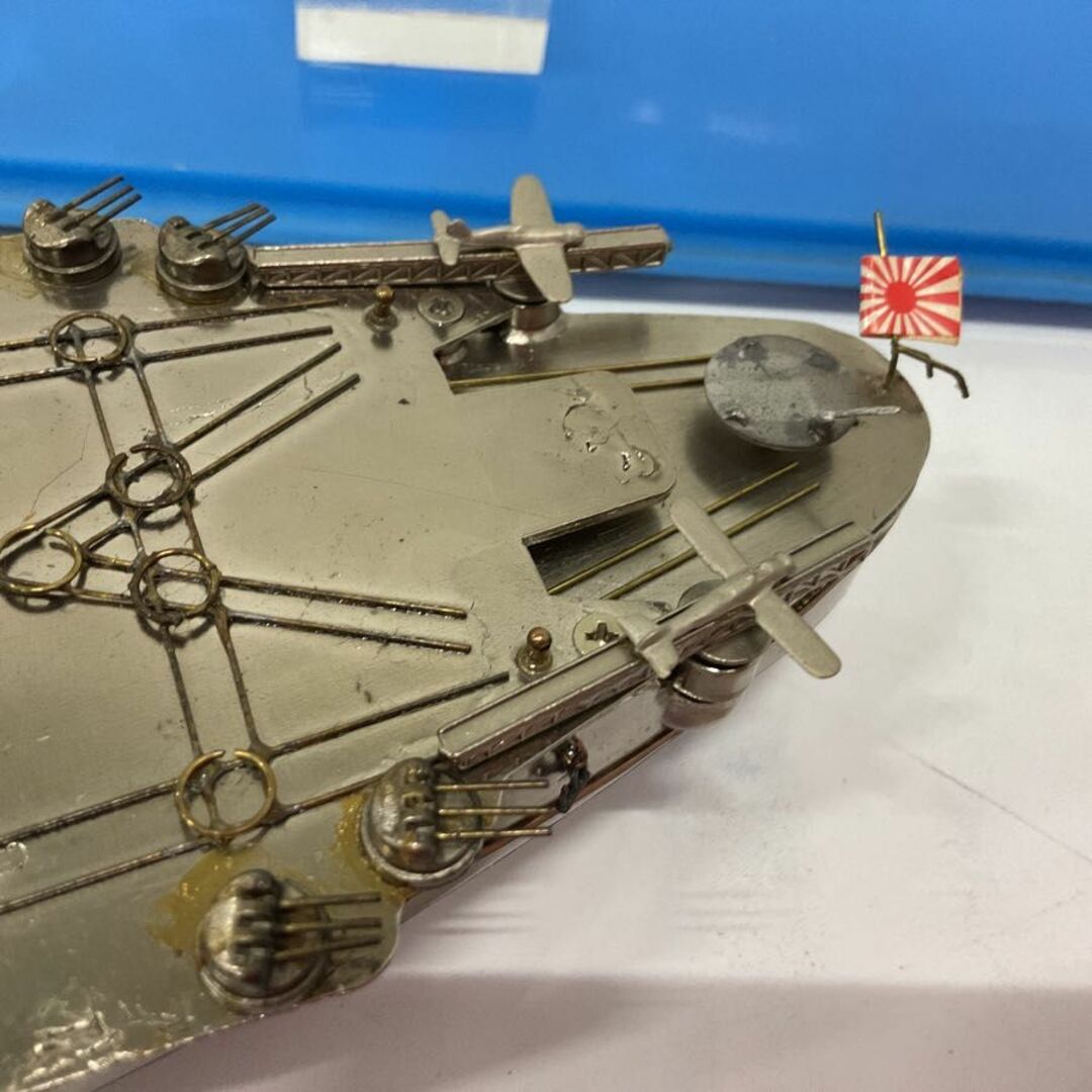 ジャンク フェーマスアートギャラリー 戦艦　大和 金属製  1/550 模型 エンタメ/ホビーのおもちゃ/ぬいぐるみ(模型/プラモデル)の商品写真