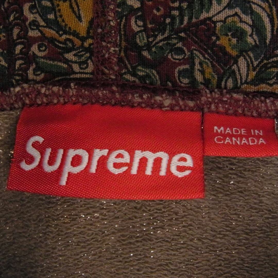 Supreme - Supreme シュプリーム パーカー 11AW Paisley Pullover