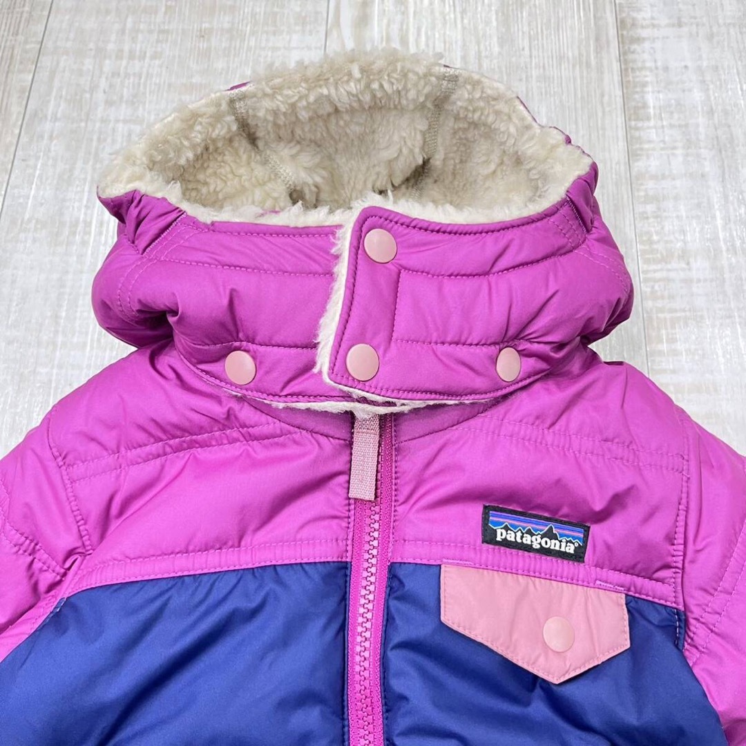 22aw patagonia baby 6-12m リバーシブル フリース 80