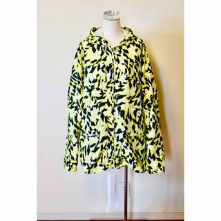 マルニ(Marni)のMarni 17ss 総柄ナイロンジャケット Yellow 46サイズ(ナイロンジャケット)