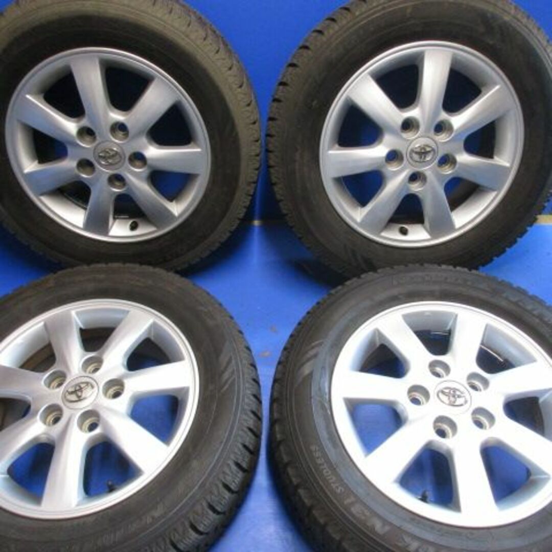 15×6Jオフセットユ）トヨタ純正　ノア　ヴォクシー　アイシス+195/65R15　スタッドレス