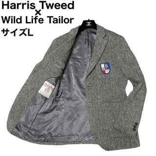 ハリスツイード(Harris Tweed)のHarris Tweed×Wild Life Tailor オリンピックデザイン(テーラードジャケット)