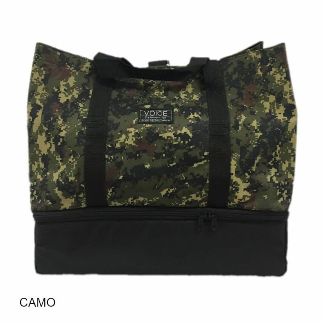 スポーツ/アウトドア【色: CAMO】VO503 マルチトートバッグ ブーツ ウエア 小物 スノーボ