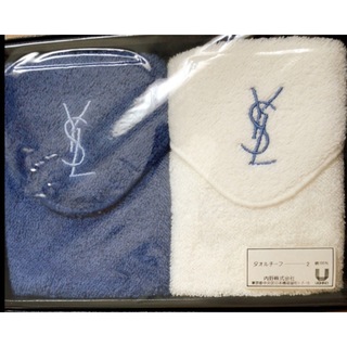イヴサンローラン(Yves Saint Laurent)のイヴサンローラン ハンドタオル 2枚セット(タオル/バス用品)