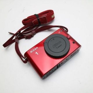 ニコン(Nikon)のNikon 1 J1 ボディ レッド  M555(ミラーレス一眼)