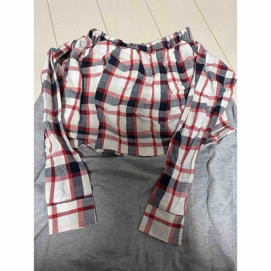 シャツ巻き風スウェットスカート レディースのスカート(ロングスカート)の商品写真