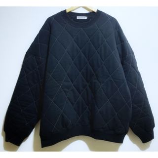 クーティー(COOTIE)のCOOTIE(クーティー)CTE-23A315　Quilting Sweat Crew　キルティング　クルーネック　スウェット【A31235-007】(スウェット)