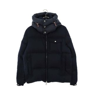 モンクレール(MONCLER)のモンクレール  BRAZEAU ナイロンフーデッドウールダウンジャケット メンズ 2(ダウンジャケット)