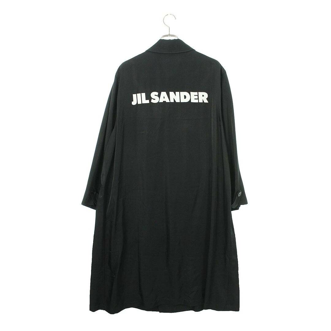 Jil Sander(ジルサンダー)のジルサンダー  JSMP471131MP39200092 バックロゴプリント ステンカラーコート メンズ 46 メンズのジャケット/アウター(ステンカラーコート)の商品写真