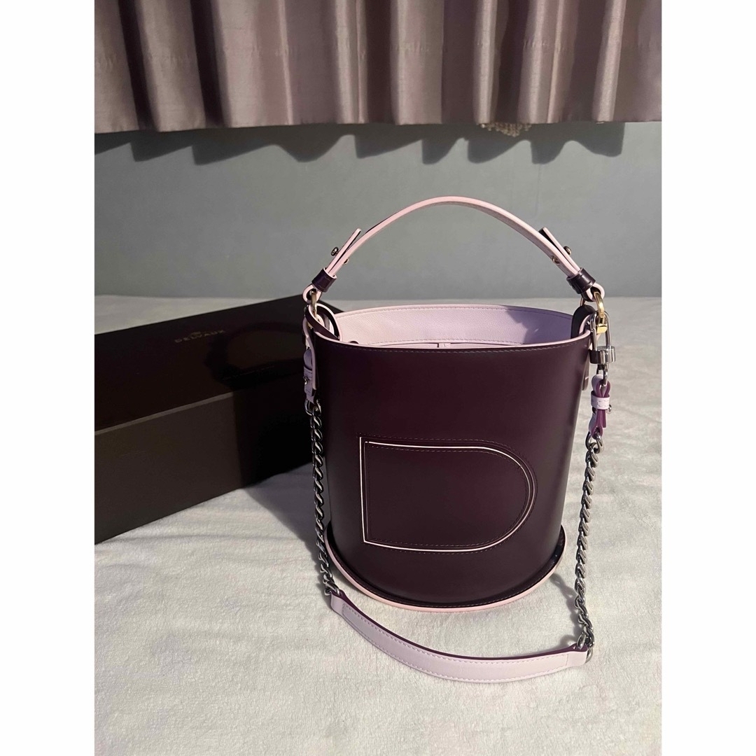 DELVAUX - DELVAUX ハンドバッグ Pin Mini Bucket ピン ミニ の DELVAUX - DELVAUX ハンドバッグ Pin Mini Bucket ピン ミニ の