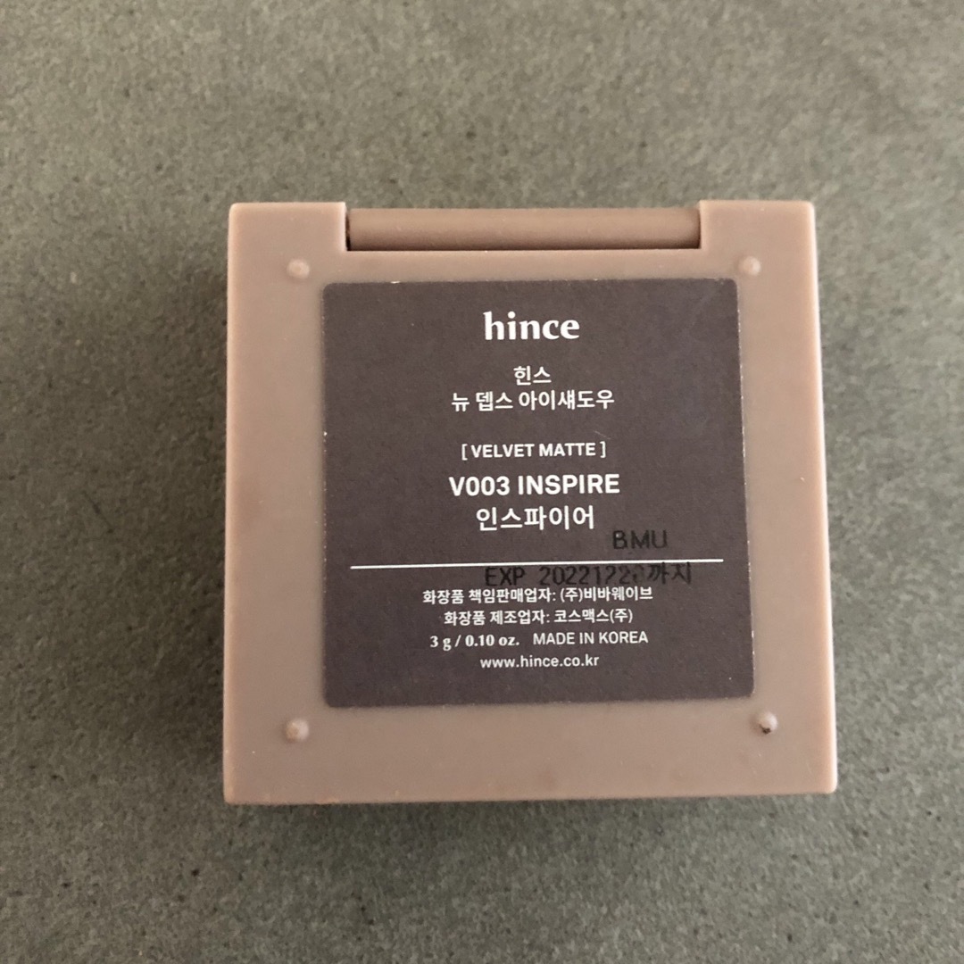 hince(ヒンス)のhince ヒンス アイシャドウ V003 INSPIRE インスパイア コスメ/美容のベースメイク/化粧品(アイシャドウ)の商品写真