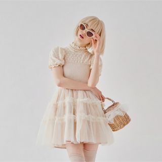 NINA RICCI - NINA RICCI ニナリッチ レース ワンピースの通販 by meow NINA RICCI - NINA RICCI ニナリッチ レース ワンピースの通販 by meow