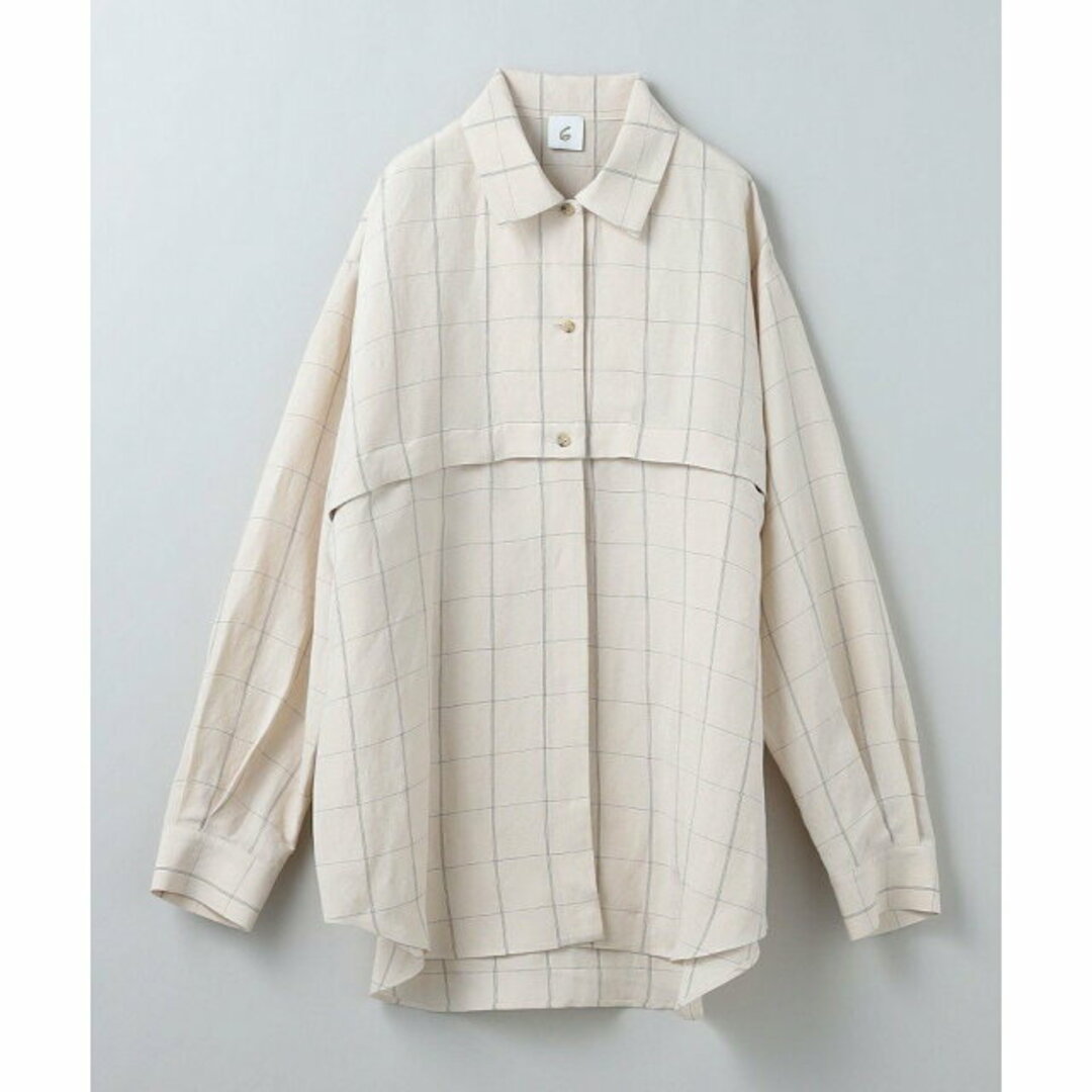 6 (ROKU)(ロク)の【BEIGE】<6(ROKU)>ASA RAYON SILK CHECK SHIRT/シャツ その他のその他(その他)の商品写真