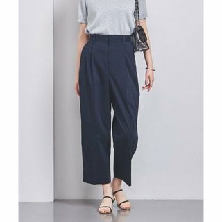 ユナイテッドアローズ(UNITED ARROWS)の【NAVY】タックテーパード クロップドパンツ(その他)