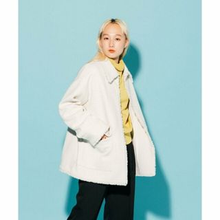 【OFF WHITE】<CITEN>ツイード カバーオール ホワイト(その他)