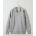 【MD.GRAY】【M】<DISCUS ATHLETIC * Steven Alan> HALF ZIP PL SWEAT/スウェット