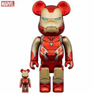 BE@RBRICK IRON MAN MARK85 CHROME(その他)