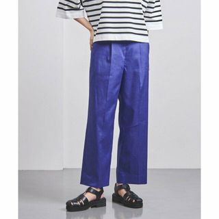 ユナイテッドアローズ(UNITED ARROWS)の【PURPLE】LINEN/P ストレートパンツ(その他)