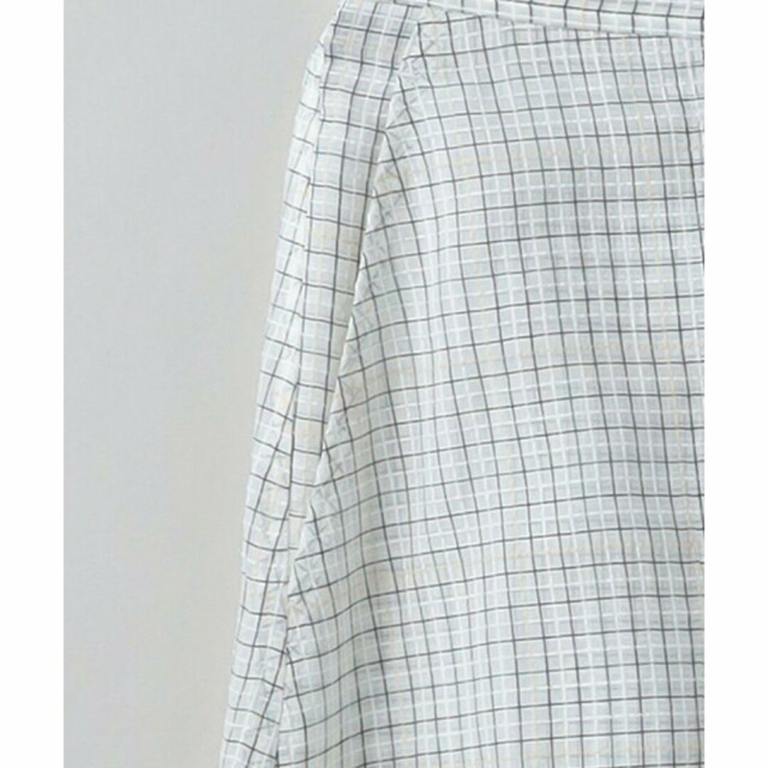 6 (ROKU)(ロク)の【BEIGE】【M (38)】<6(ROKU)>CUPRO COTTON SUKE CHECK SKIRT/スカート その他のその他(その他)の商品写真