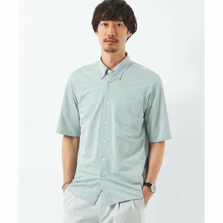 ユナイテッドアローズグリーンレーベルリラクシング(UNITED ARROWS green label relaxing)の【LT.BLUE】S-DRY 36ゲージ ミニ ボタンダウン シャツ -吸水速乾-(その他)