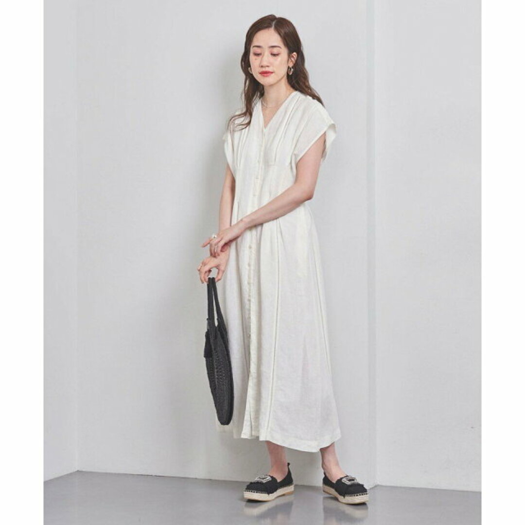 UNITED ARROWS(ユナイテッドアローズ)の【OFF WHITE】LI ボタン マキシワンピース その他のその他(その他)の商品写真