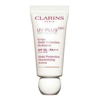 クラランス(CLARINS)のクラランス UVプラスマルチデイスクリーン  新品 限定色 ベージュ 日焼け止め(化粧下地)