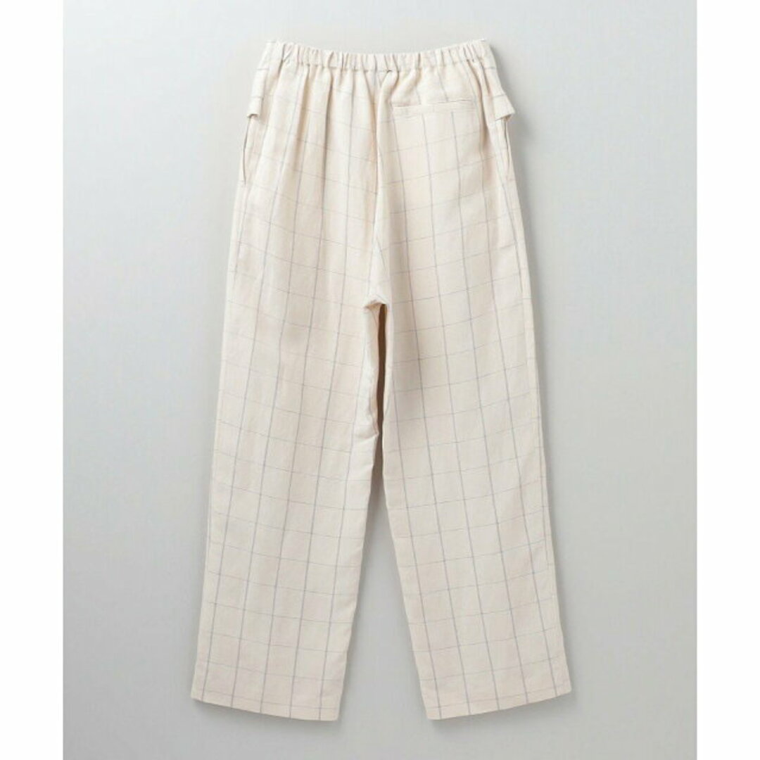 6 (ROKU)(ロク)の【BEIGE】<6(ROKU)>ASA RAYON SILK CHECK PANTS/パンツ その他のその他(その他)の商品写真