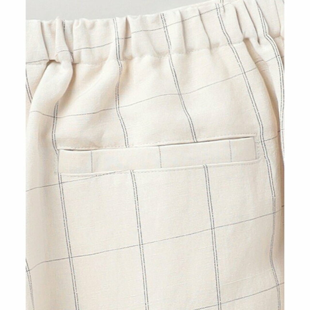 6 (ROKU)(ロク)の【BEIGE】<6(ROKU)>ASA RAYON SILK CHECK PANTS/パンツ その他のその他(その他)の商品写真