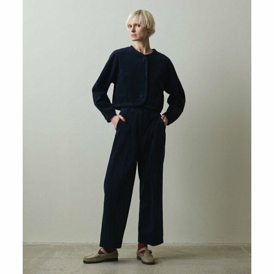 steven alan(スティーブンアラン)の【NAVY】<Steven Alan>WIDE CORDUROY TROUSERS/パンツ レディースのパンツ(その他)の商品写真