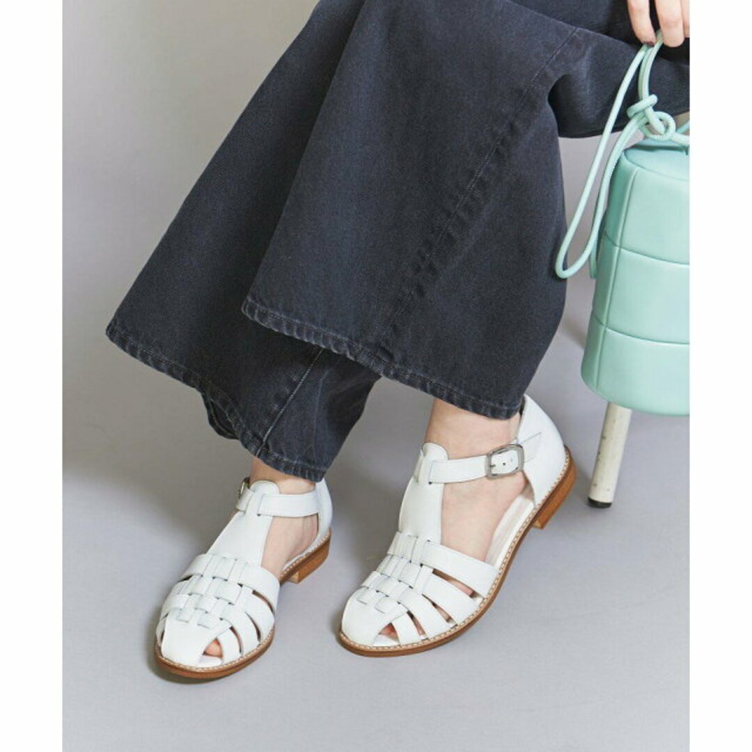 BEAUTY&YOUTH UNITED ARROWS - 【WHITE】レザー ベーシック グルカ BEAUTY&YOUTH UNITED ARROWS - 【WHITE】レザー ベーシック グルカ