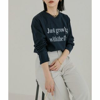 アーバンリサーチ(URBAN RESEARCH)の【NAVY】ロゴロングスリーブTシャツ(カットソー(長袖/七分))