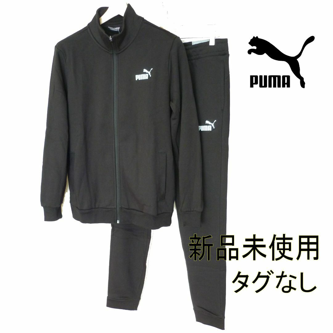 PUMA - 新品(メンズXL)PUMA 黒トレーニングウェア上下セットアップ/裏 ...