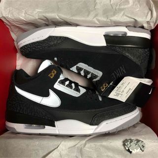 ナイキ(NIKE)のNike Air Jordan 3 Retro Tinker  Black 28(スニーカー)