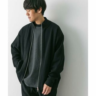 アーバンリサーチドアーズ(URBAN RESEARCH DOORS)の【BLACK】ハイツイスト畦編みドライバーズニット(ニット/セーター)