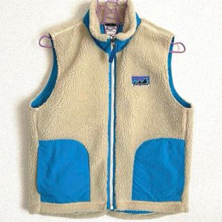 パタゴニア(patagonia)の美品☆パタゴニア レトロx ボア ベスト キッズ M  ビームスボーイ(ベスト/ジレ)