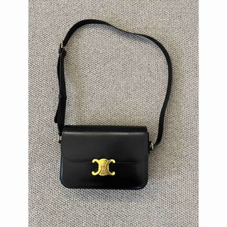 セリーヌ(celine)の最終値下げ CELINE セリーヌ クラシック トリオンフ バッグ カーフスキン(ショルダーバッグ)