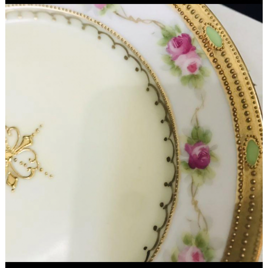 Noritake - オールドノリタケ 薔薇 金盛 ビジューの通販 by Noritake - オールドノリタケ 薔薇 金盛 ビジューの通販 by