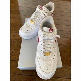 ナイキ(NIKE)のNike Air Force 1 Low White Team Red(スニーカー)