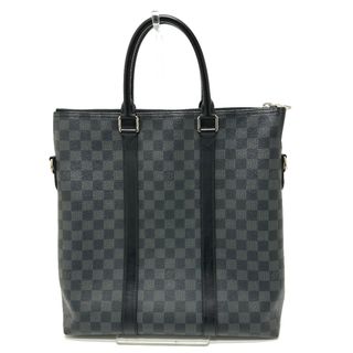 ルイヴィトン(LOUIS VUITTON)のルイヴィトン LOUIS VUITTON アントン N40000 ダミエグラフィット カバン トートバッグ ダミエグラフィットキャンバス ブラック(トートバッグ)