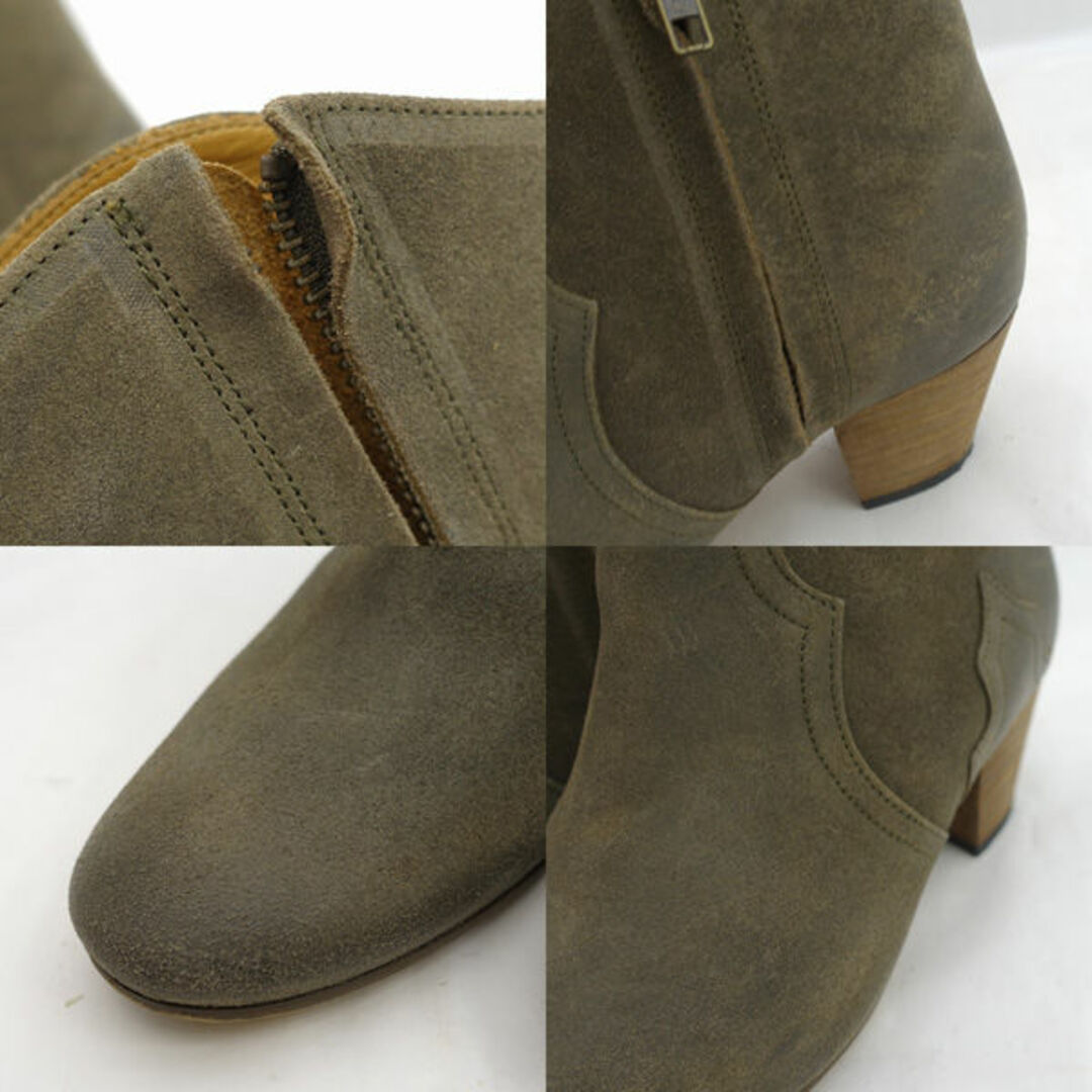 ISABEL MARANT / イザベル マラン ◆ショートブーツ/GAUCHO SHOES/スエード/サイズ37 BO0001-13A008S 【レディース/ガールズ/LADY/女性/婦人】【靴/クツ/シューズ】 レディースファッション【中古】 [0220473178] レディースの靴/シューズ(ブーツ)の商品写真