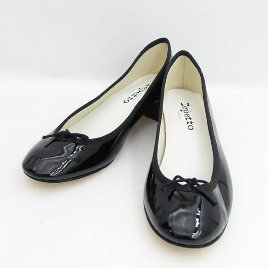 【美品】repetto レペット スエード パンプス ヒール ブラック 39