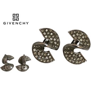 GIVENCHY ジバンシー　シルバーイヤリング　大きめクリスマス